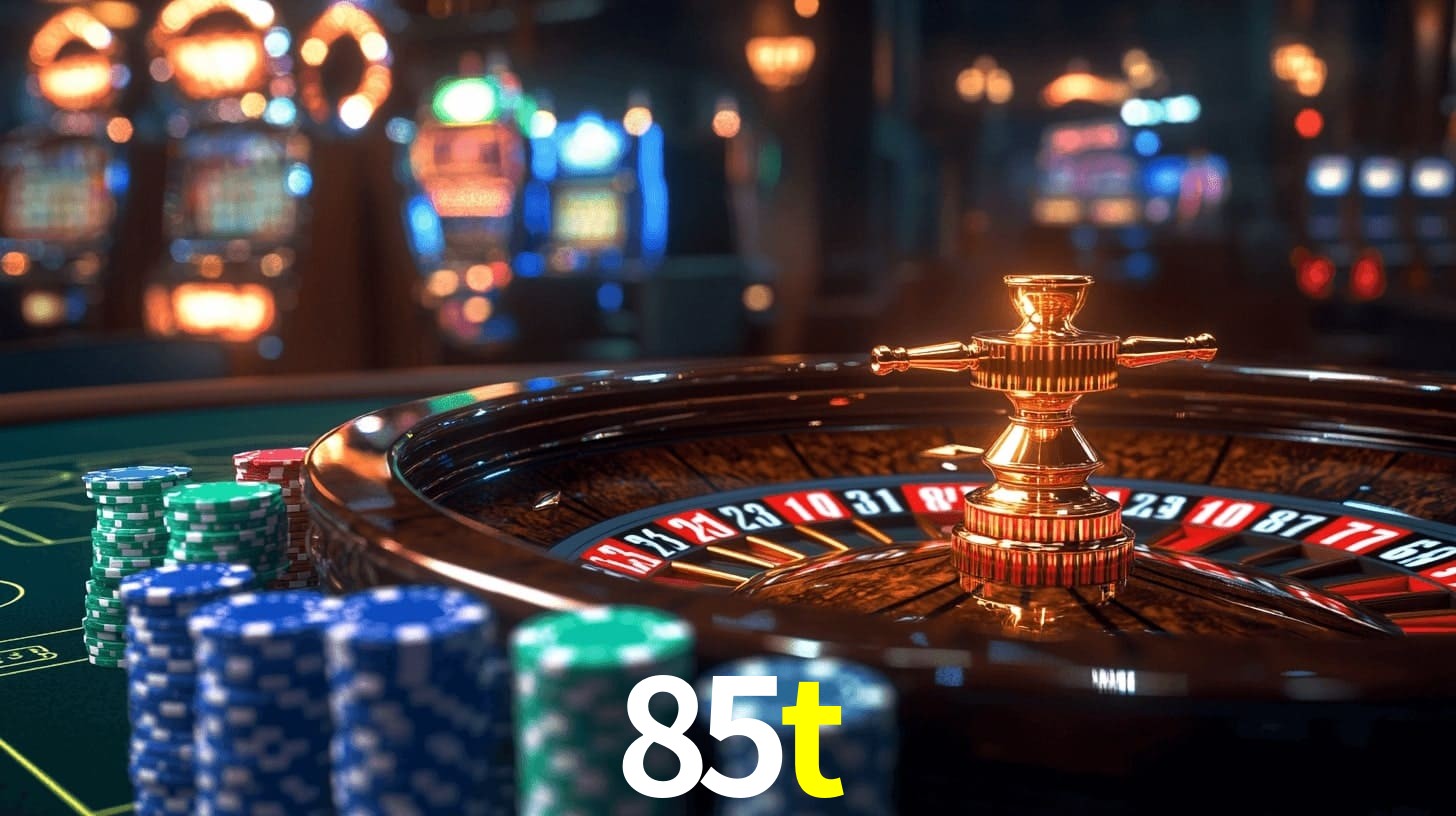 Sinta a adrenalina dos jogos de cassino com 85t